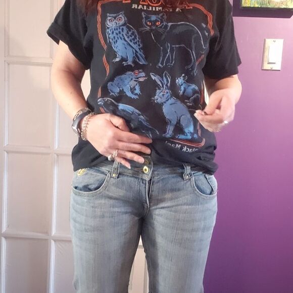 G-UNIT y2k low rise Jeans bling unusual pockets. SO CUTE! - Picture 16 of 16